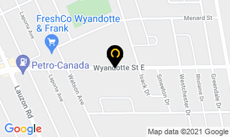 Riverside Dental Office in Grand Falls-windsor map