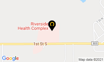Riverside Health Complex in Turtleford map