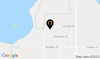 Riverside Place in Vanderhoof map