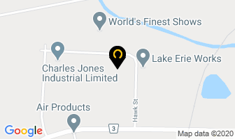 Riverside Refractories Canada Ltd in Amherstburg map