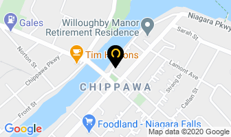 Riverside Tavern in Niagara Falls map