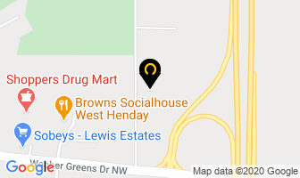 Riverstone Garden Center in Kenora map