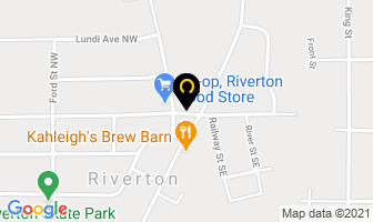 Riverton Airways in Riverton map