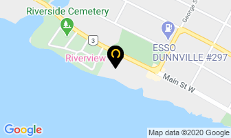 Riverview Motel in Amherstburg map