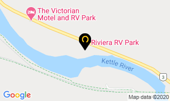 Riviera Rv Park in Grand Forks map