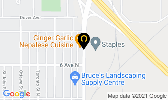 Rj's Ice & Water Inc in Regina map