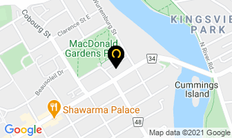 Rma Writers Inc in Guelph map