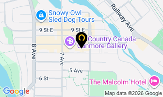 Rob Stevens, Realtor Remax Alpine Realty in Canmore map