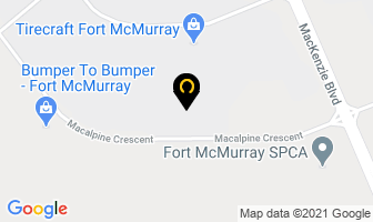 Robert Anderson Funeral Services Inc in Fort McMurray map