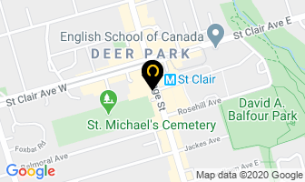Robert Dunne Salon in Orillia map