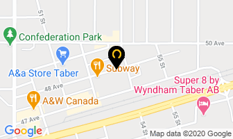 Roberts Ivan Info Market Group Gmac in Taber map