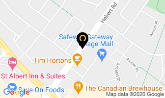Robertson Connie M Re/max in St. Albert map