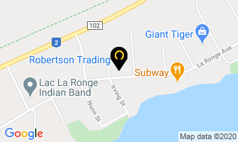 Robertson Trading Ltd in La Ronge map