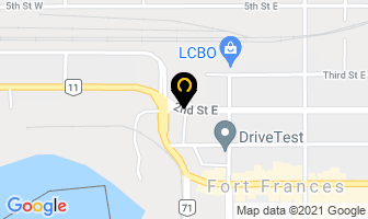 Robin Wright Cfp Nvestors Group Financial Services in Fort Frances map