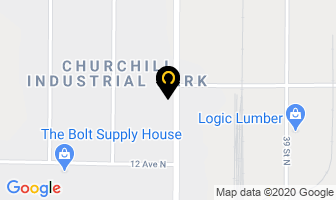 Robins Southern Printing in Lethbridge map