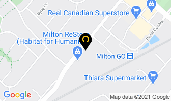 Robinson Pet Hospital in Hamilton map