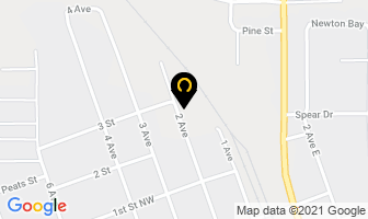 Roblin Truck Service in Roblin map