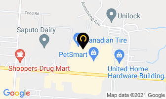 Rochon Building Corporation in Halton Hills map