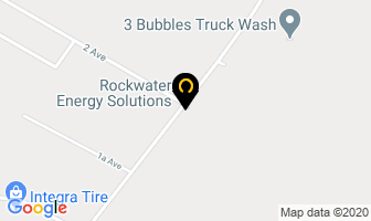 Rockwater Energy Solutions in Fox Creek map