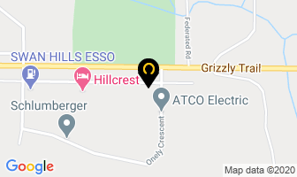 Rockwater Energy Solutions in Swan Hills map
