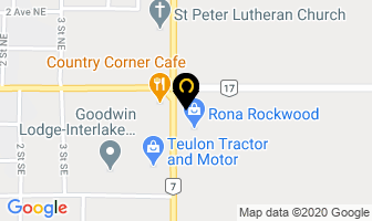 Rockwood Lumber in Teulon map