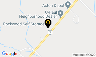 Rockwood Self Storage in Rockwood map