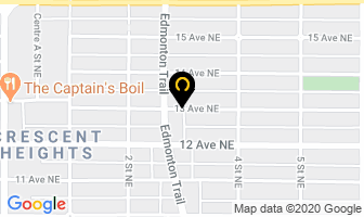 Rocky Mountain Books in Calgary map