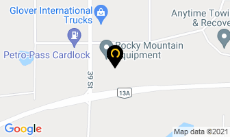 Rocky Mountain Equipment in Camrose map