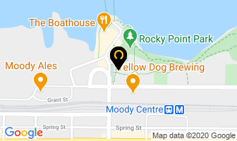 Rocky Point Ice Cream in Port Moody map