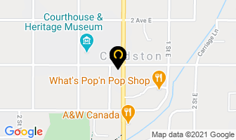 Rocky Ridge Eye Centre in Melfort map