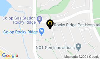Rocky Ridge Pet Hospital in Calgary map