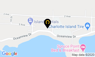 Rocky's Equipment Sales Ltd in Queen Charlotte map