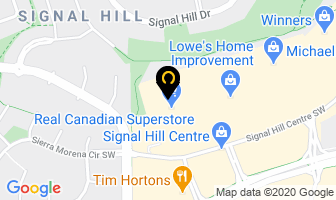 Rockyview Medical Clinic in Calgary map