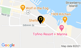 Rods Power Marine in Tofino map