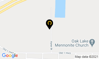 Roger Branum Construction in Oak Lake map