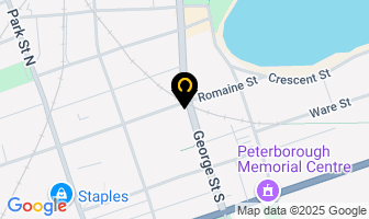 Roger Currier - Realtor in Peterborough map