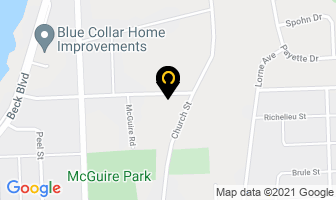 Roger Vallee Roofing in Penetanguishene map