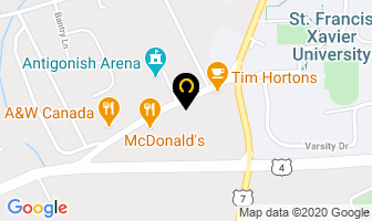 Rogers in Antigonish map