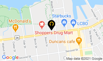 Rogers in Collingwood map