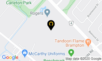 Rogers in Brampton map