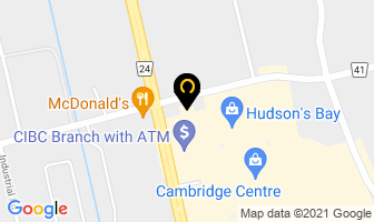 Rogers in Cambridge map