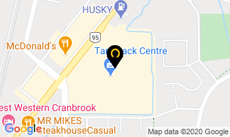 Rogers in Cranbrook map