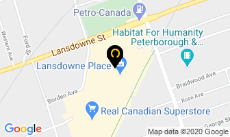 Rogers in Peterborough map