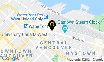 Rogers Chocolates in Vancouver map