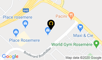 Rogers Place Rosemère in Rosemère map
