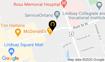 Rogers Sdm in Lindsay map