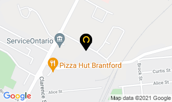 Rogers Tv (Cable 20) in Brantford map