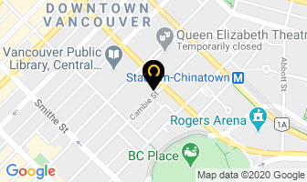 Rogers Upholstery Salon in Vancouver map