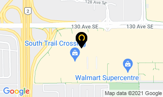 Rogers Wireless Located At South Trail Crossing in Calgary map