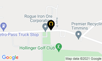 Rogue Iron Ore Corp in Timmins map